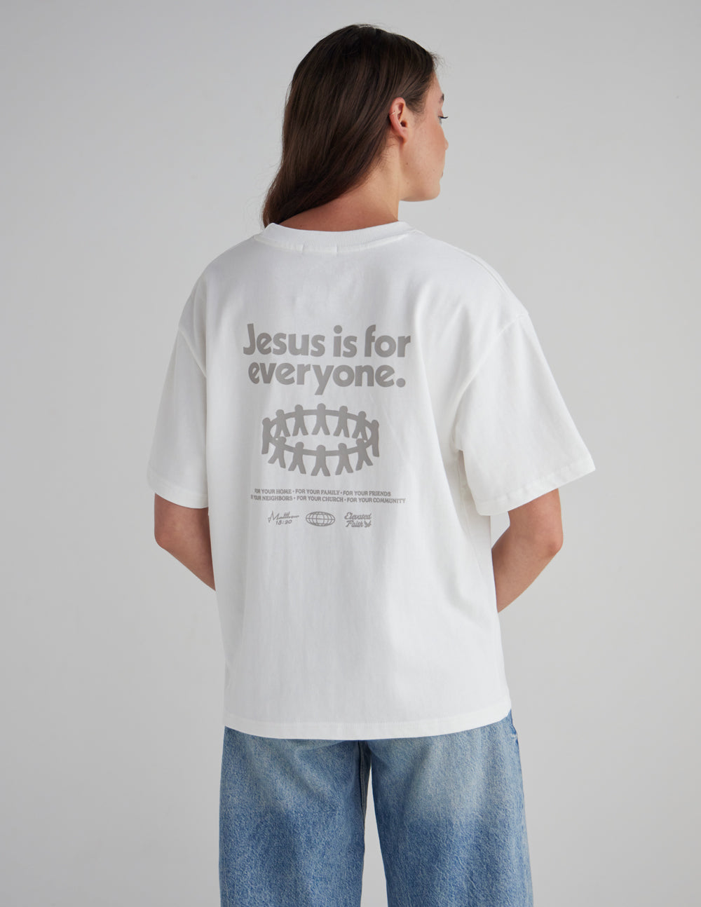 Jesus Is for Everyone Heavyweight Tee – Christian T-Shirt