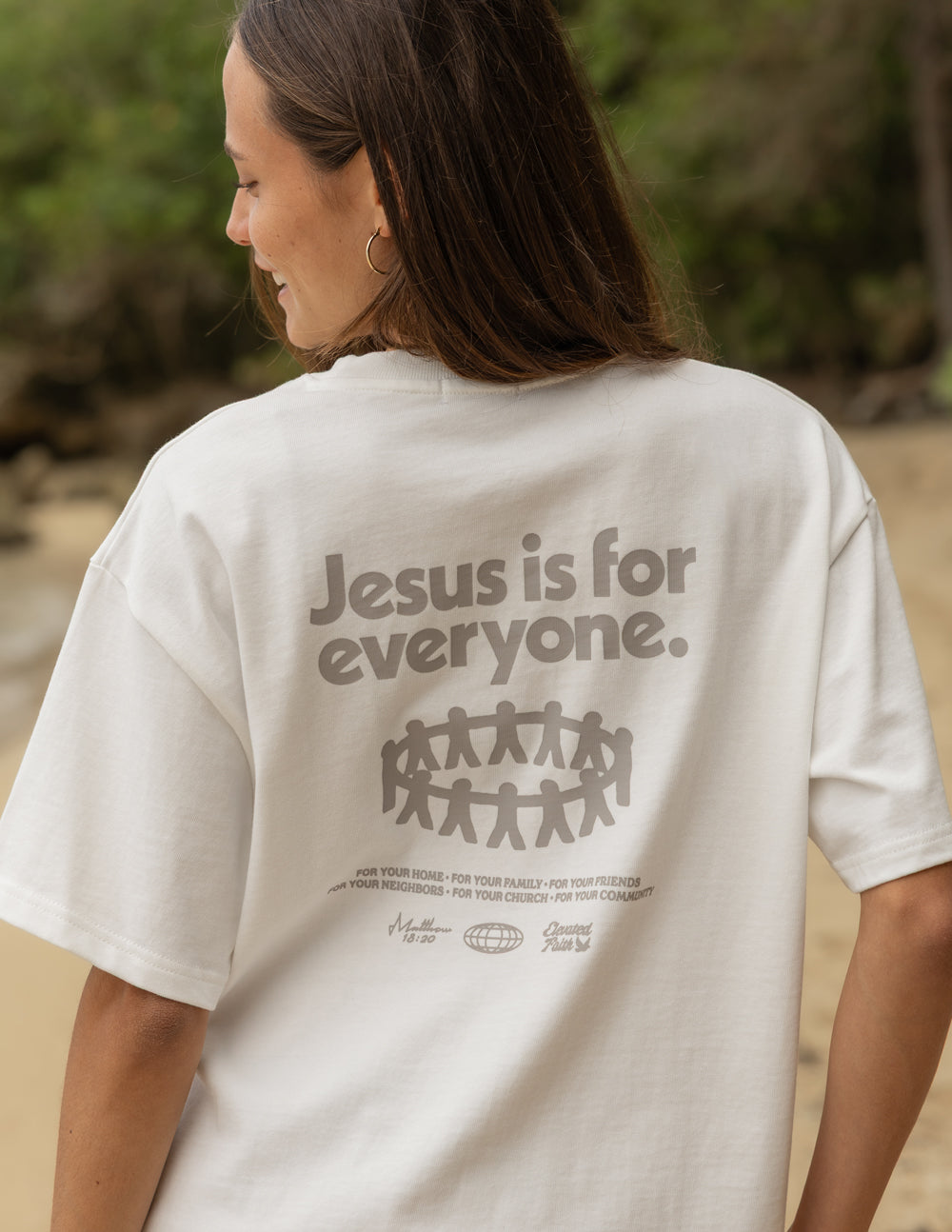 Jesus Is for Everyone Heavyweight Tee – Christian T-Shirt