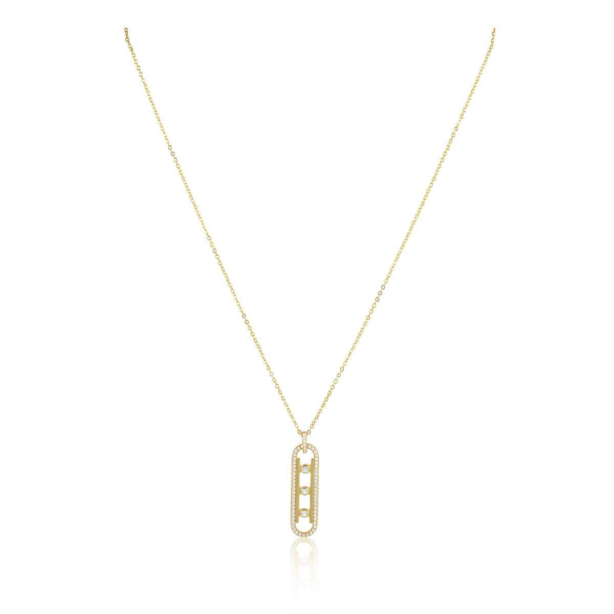 Kendra Cz Pendant Necklace — Soul Flow Apparel