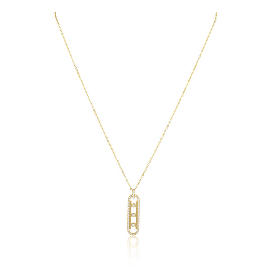 Kendra Cz Pendant Necklace — Soul Flow Apparel