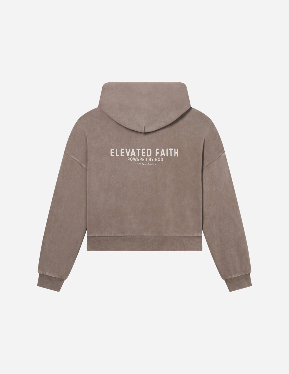 Kingdom Club Brown Full-Zip Hoodie – Christian Hoodie