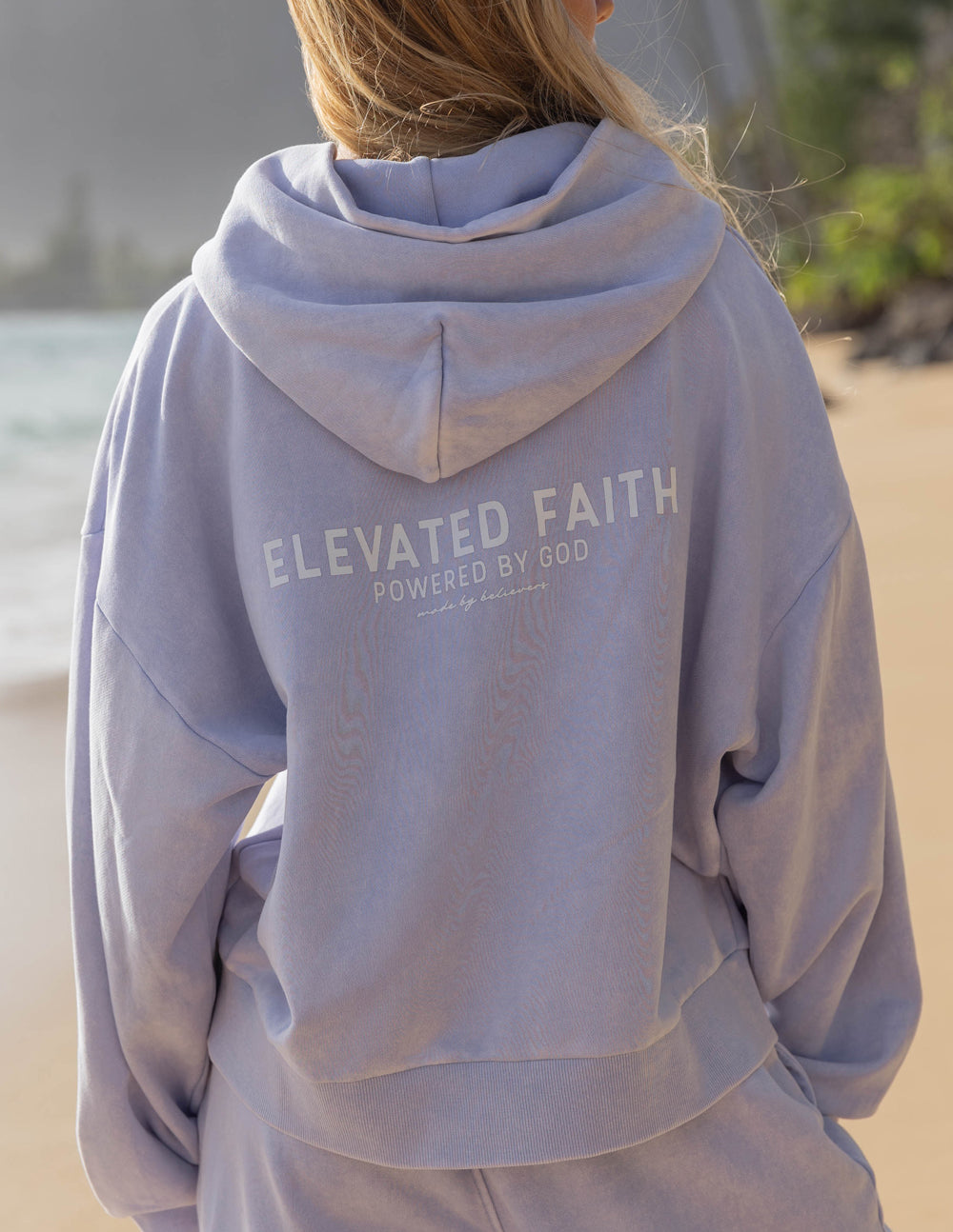 Kingdom Club Lavender Full-Zip Hoodie – Christian Hoodie