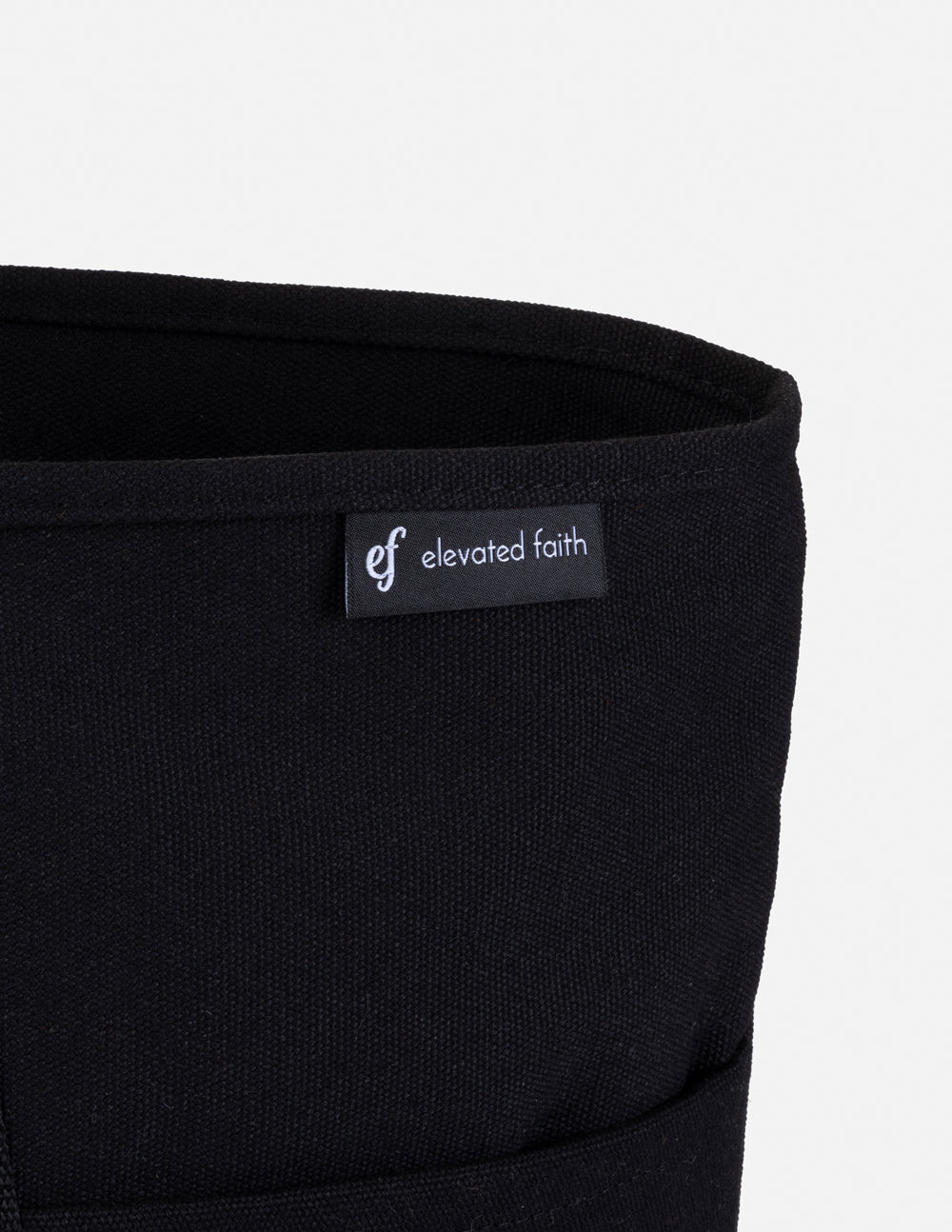 The Large Everyday Black Tote – Christian Tote Bag