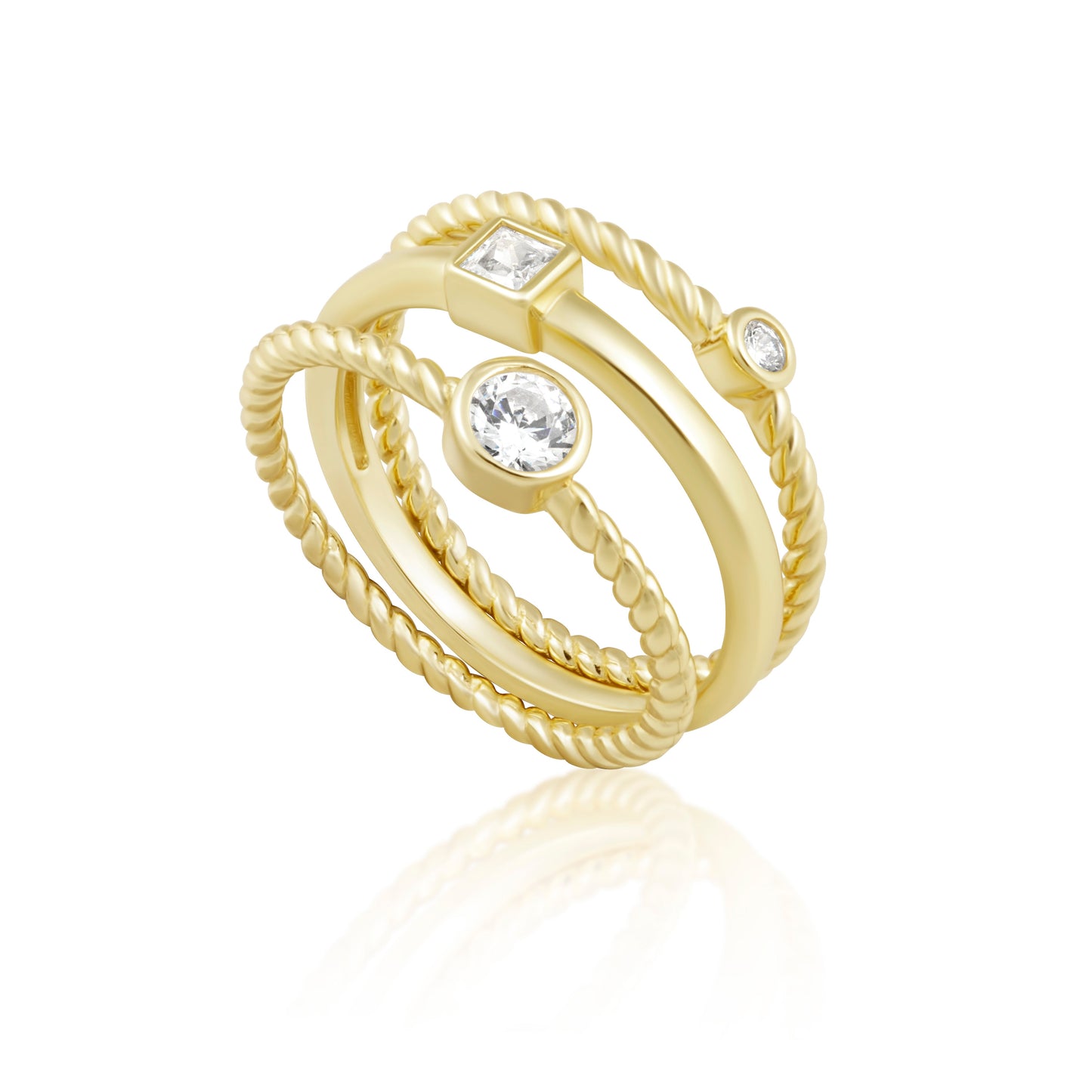 Leslie Ring Stack — Soul Flow Apparel