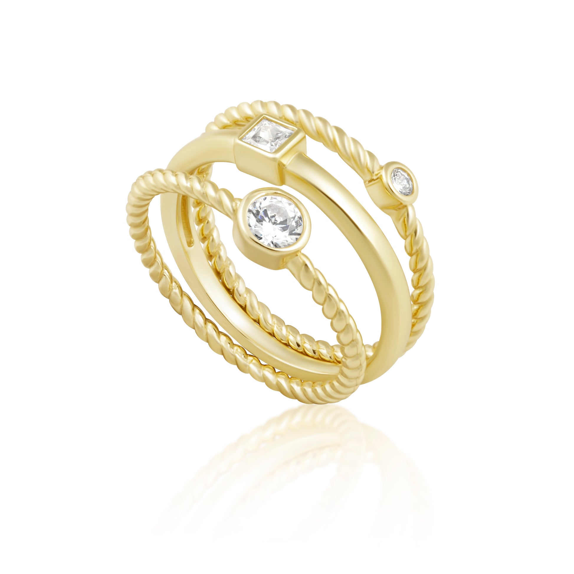 Leslie Ring Stack — Soul Flow Apparel