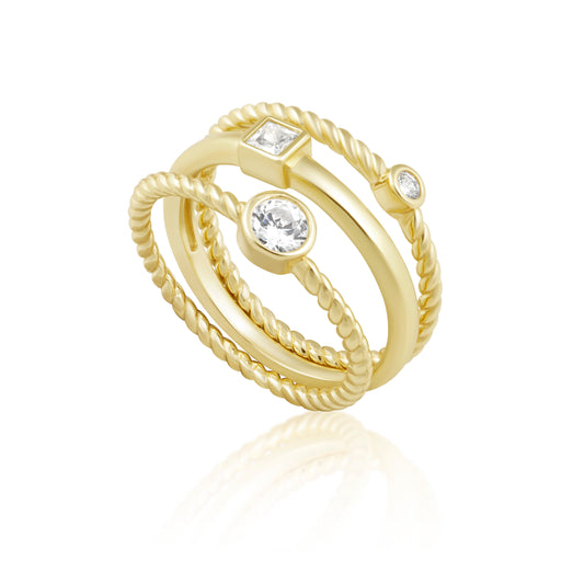Leslie Ring Stack — Soul Flow Apparel