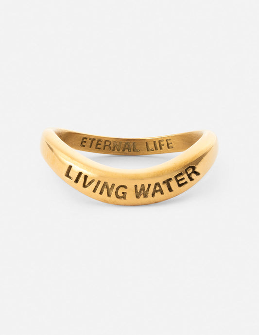 Living Water Ring – Christian Ring