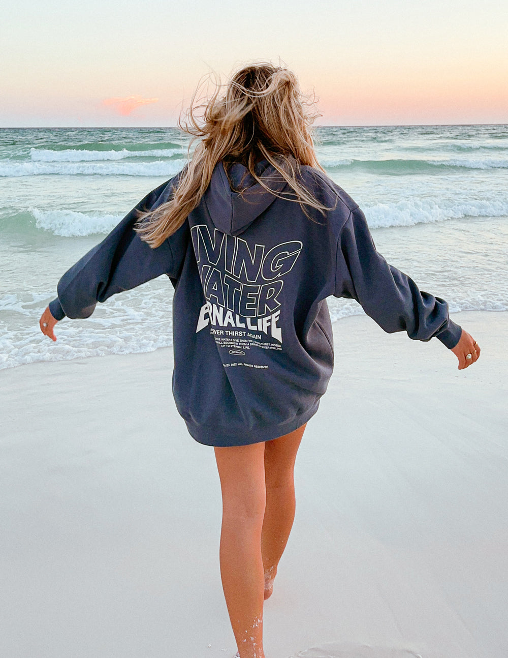 Living Water Unisex Hoodie – Christian Hoodie