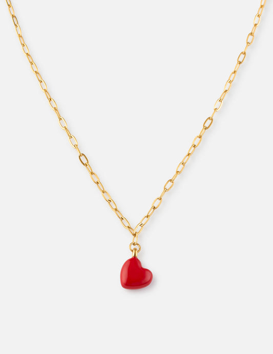 Love Paperclip Chain Necklace – Christian Necklace