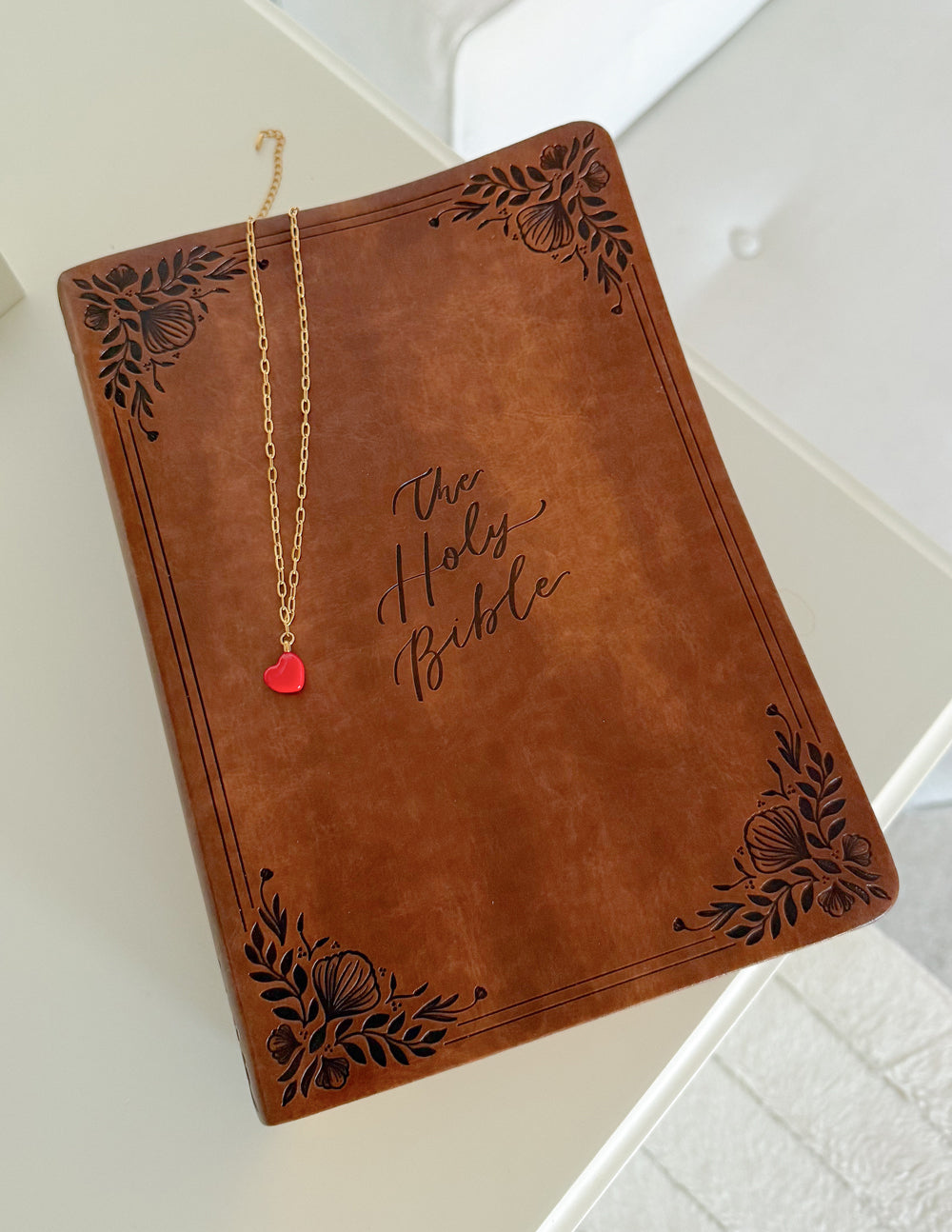 Love Paperclip Chain Necklace – Christian Necklace