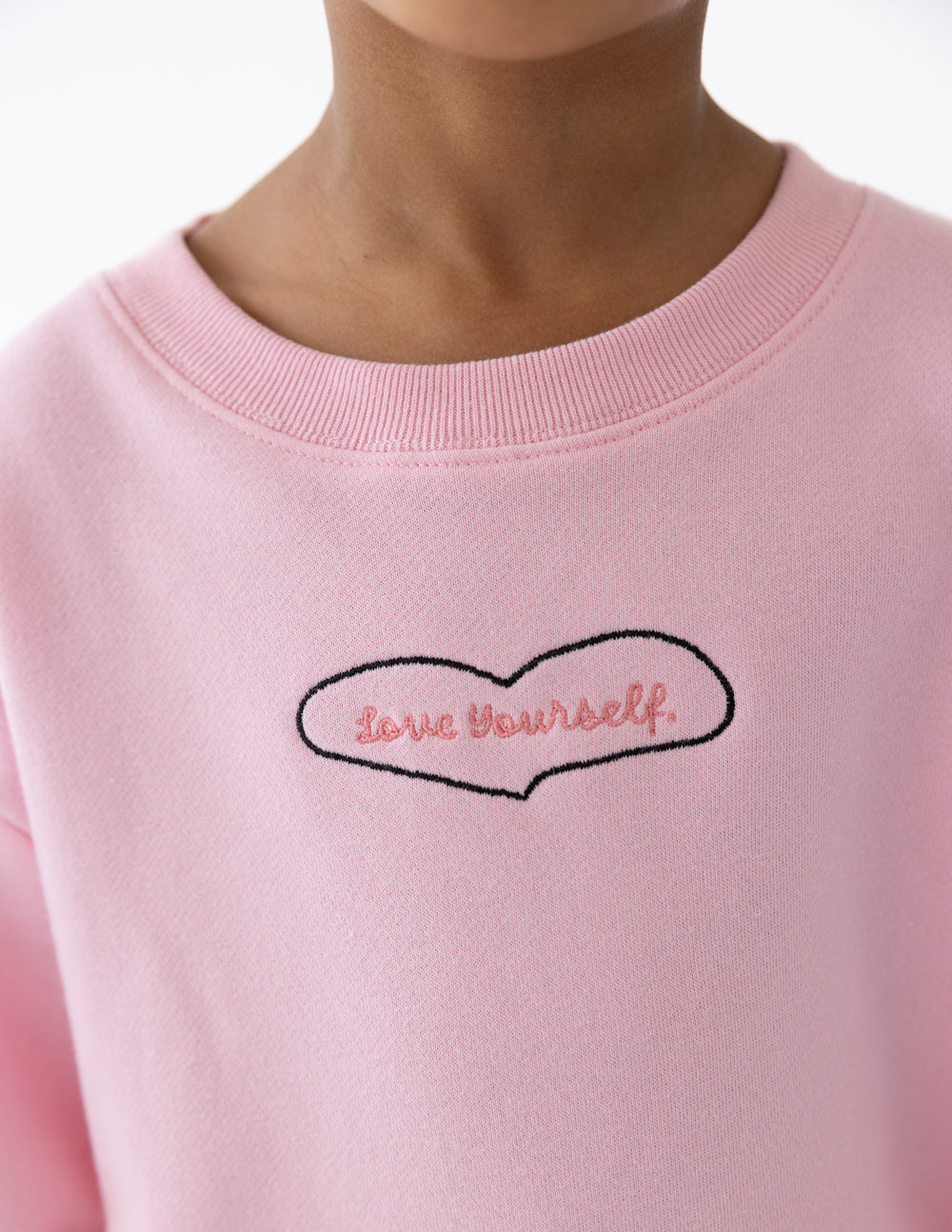 Love Yourself Kids Crewneck – Christian Kids Crewneck