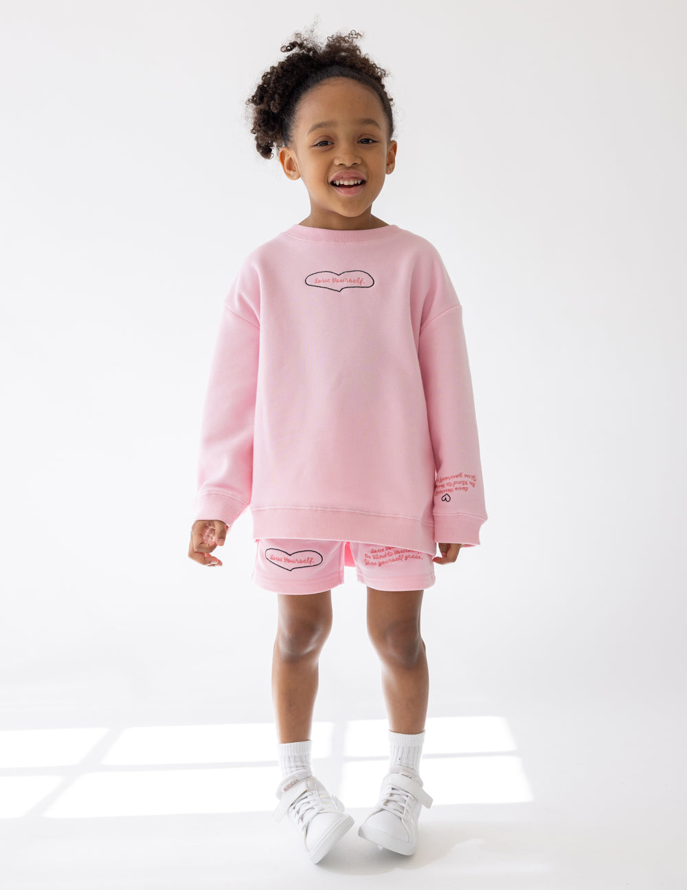 Love Yourself Kids Crewneck – Christian Kids Crewneck