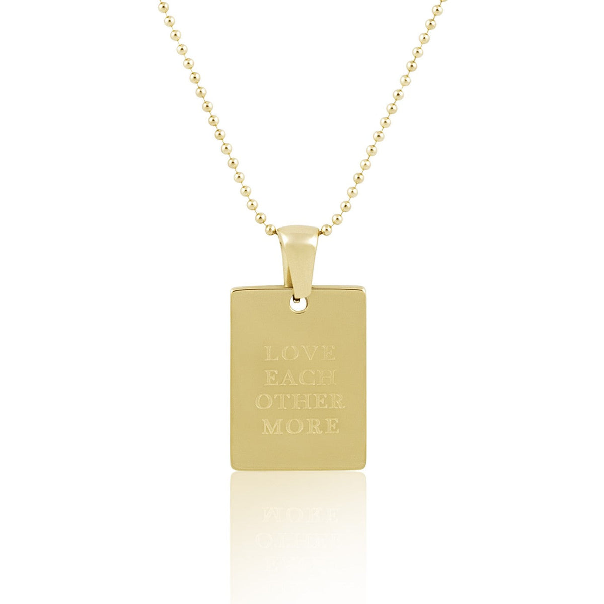 Love Each Other More Necklace — Soul Flow Apparel