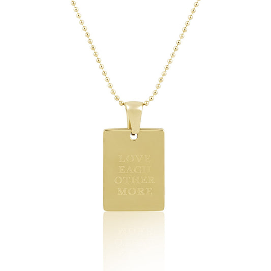 Love Each Other More Necklace — Soul Flow Apparel