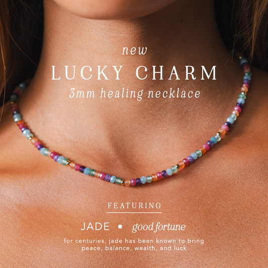 Lucky Charm 3mm Healing Necklace — Soul Flow Apparel