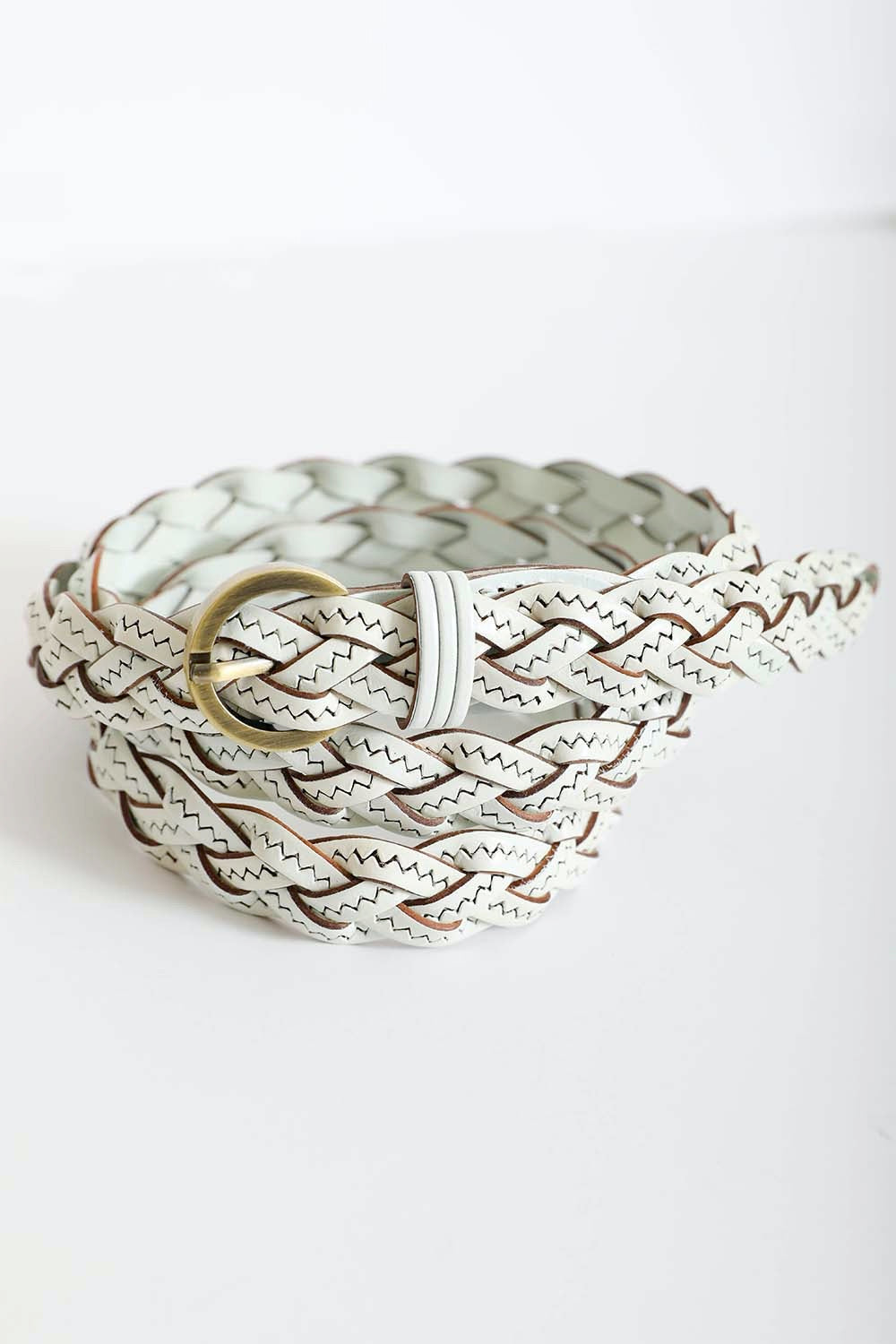 Classic Braided Leather Belt – Timeless Style for Every Outfit 🤎⛓️ Leto Collection