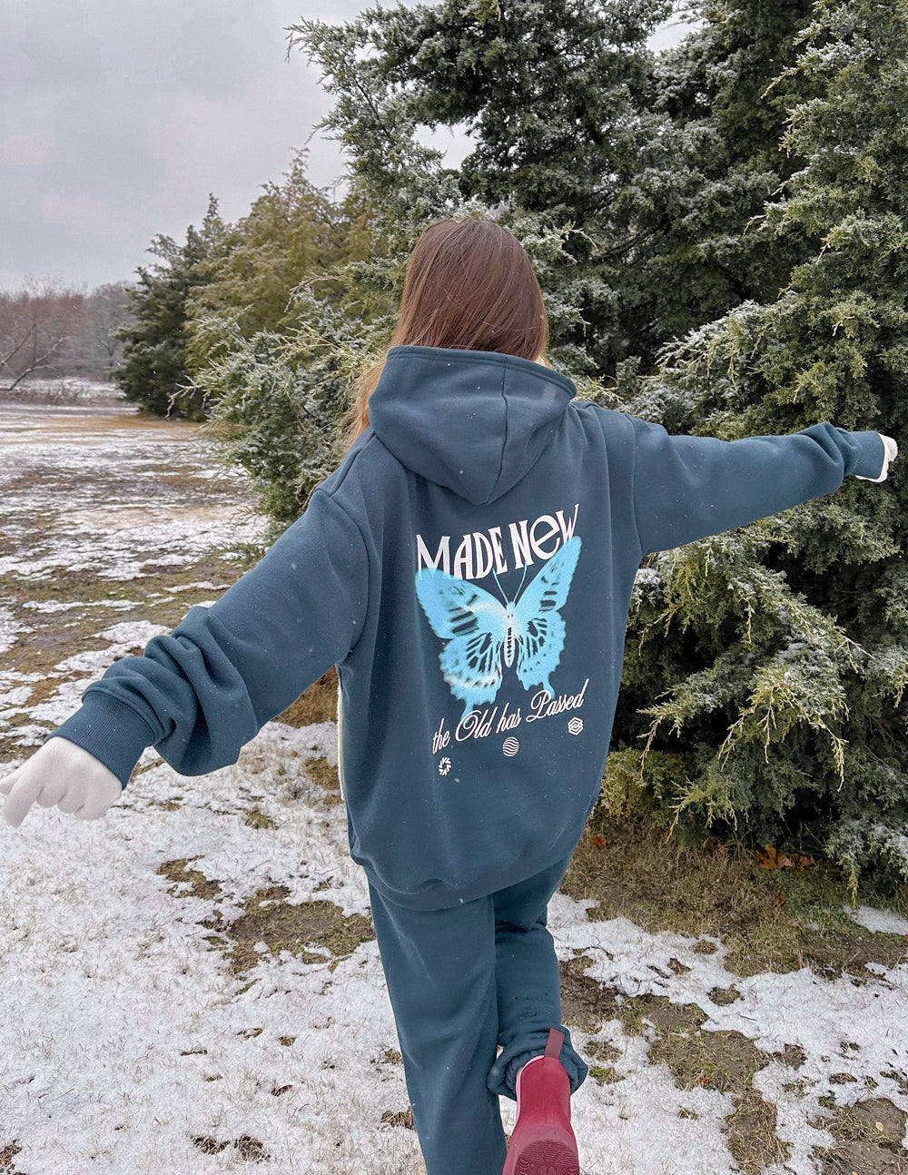 Made New Butterfly Unisex Hoodie – Christian Hoodie