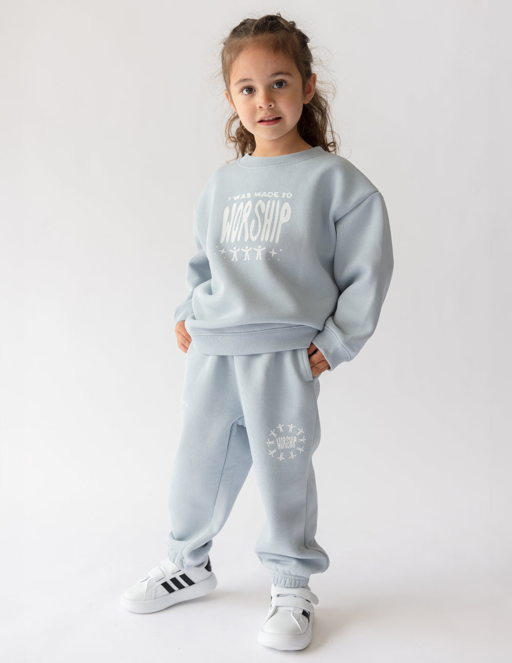 Made To Worship Kids Crewneck – Christian Kids Crewneck