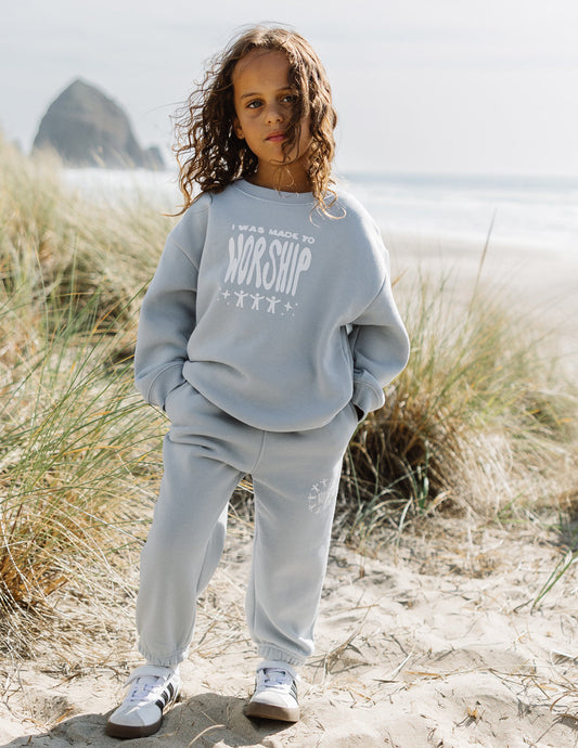 Made To Worship Kids Sweatpant – Christian Kids Sweatpant