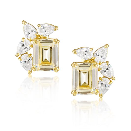 Marquise Sunburst Earrings — Soul Flow Apparel