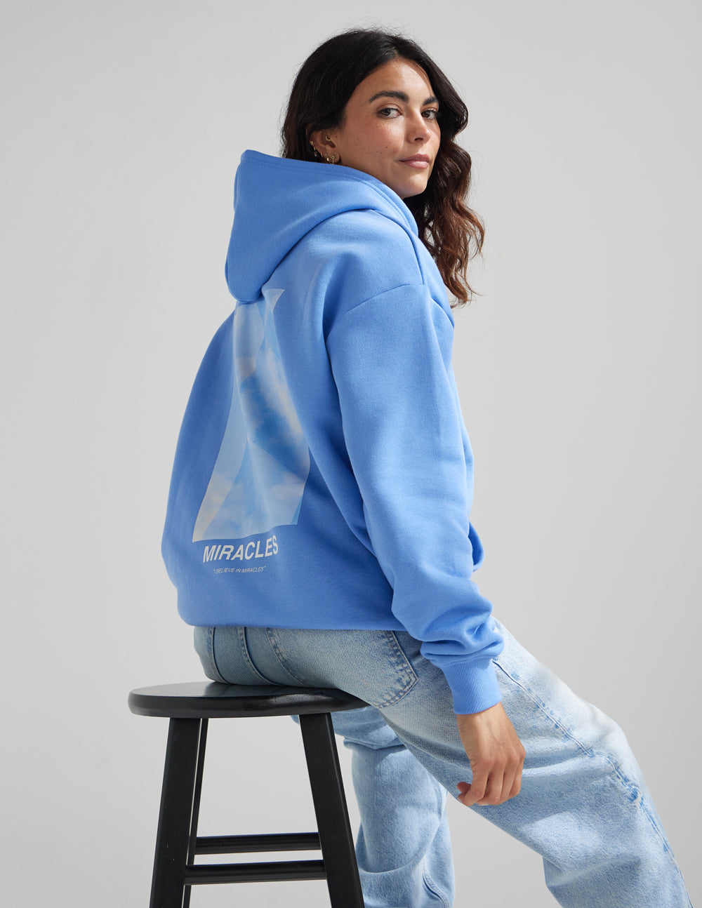 Miracles Blue Unisex Hoodie – Christian Hoodie
