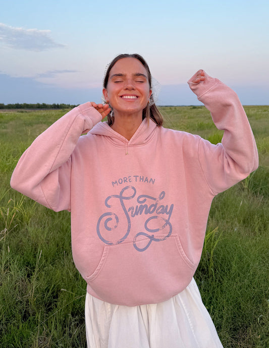 More Than Sunday Unisex Hoodie – Christian Hoodie