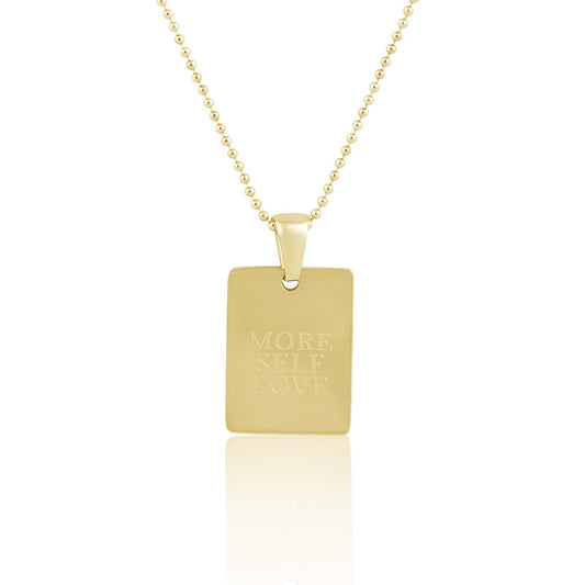More Self Love Necklace — Soul Flow Apparel