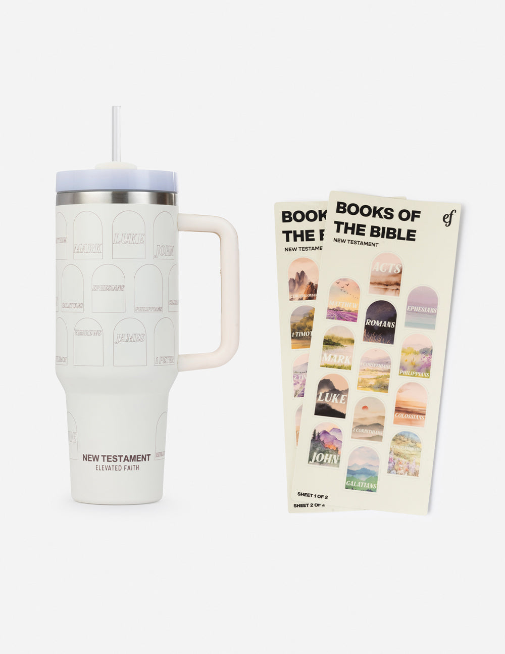 NT Bible Checklist 40 oz Tumbler – Christian Tumbler