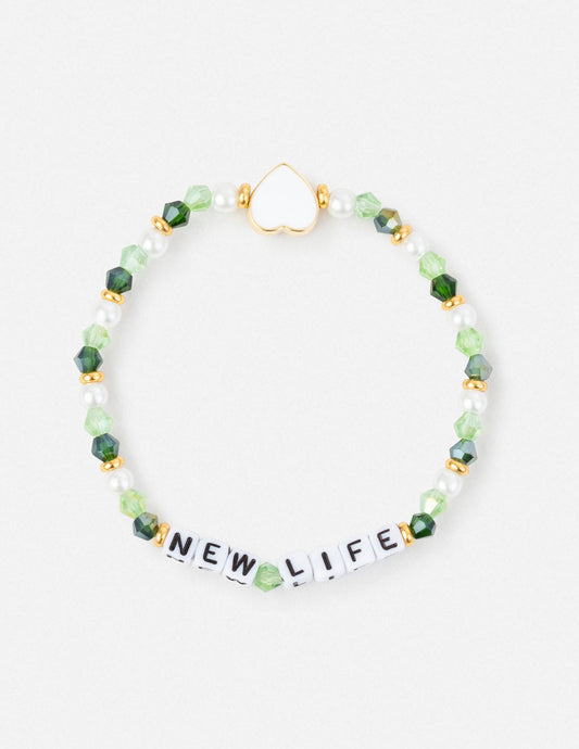 New Life Letter Bracelet – Christian Letter Bracelet