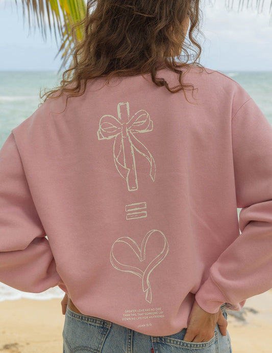 No Greater Love Unisex Crewneck – Christian Crewneck