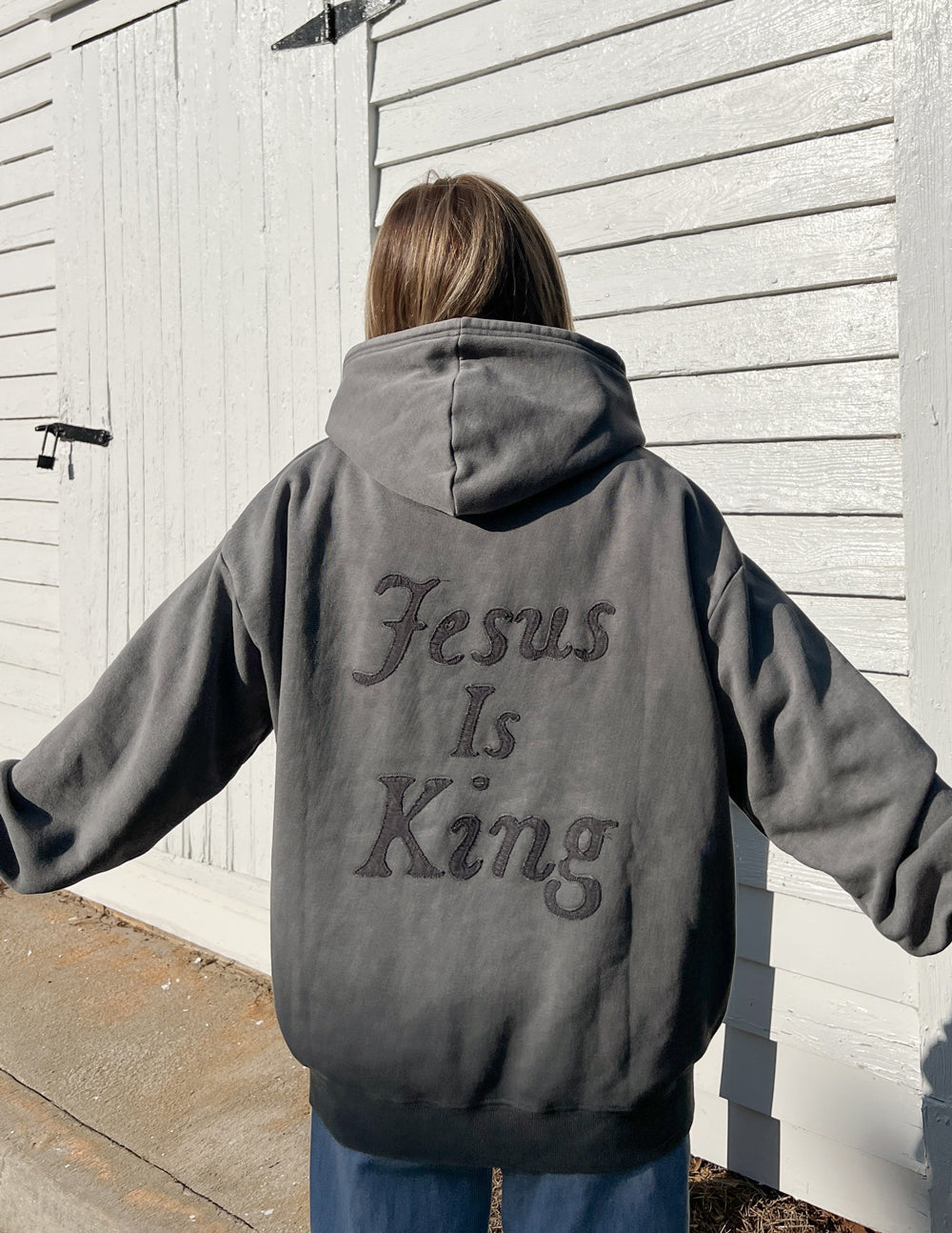 Not Sorry Jesus Is King Unisex Hoodie – Christian Hoodie