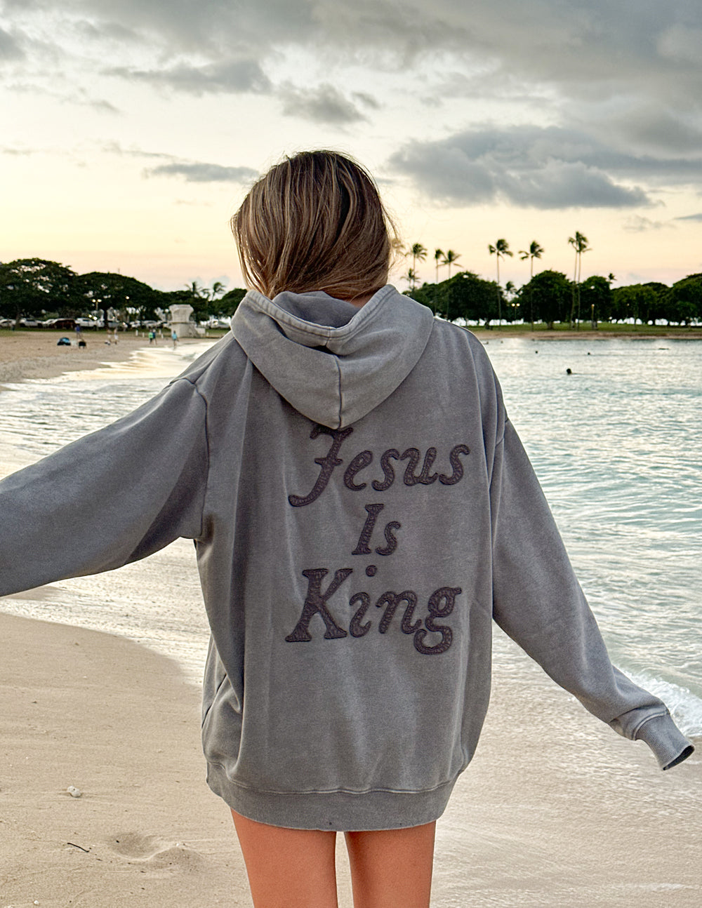 Not Sorry Jesus Is King Unisex Hoodie – Christian Hoodie
