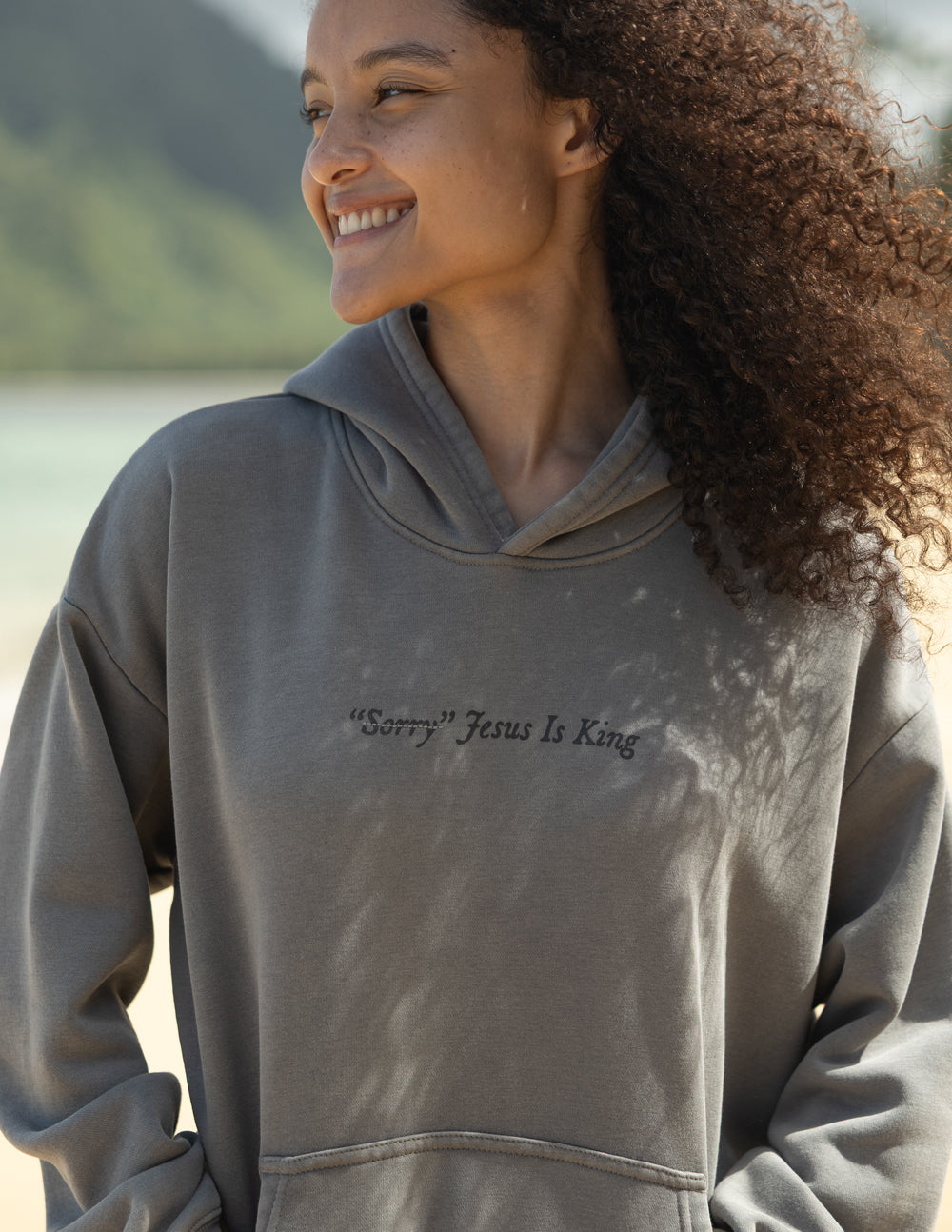 Not Sorry Jesus Is King Unisex Hoodie – Christian Hoodie
