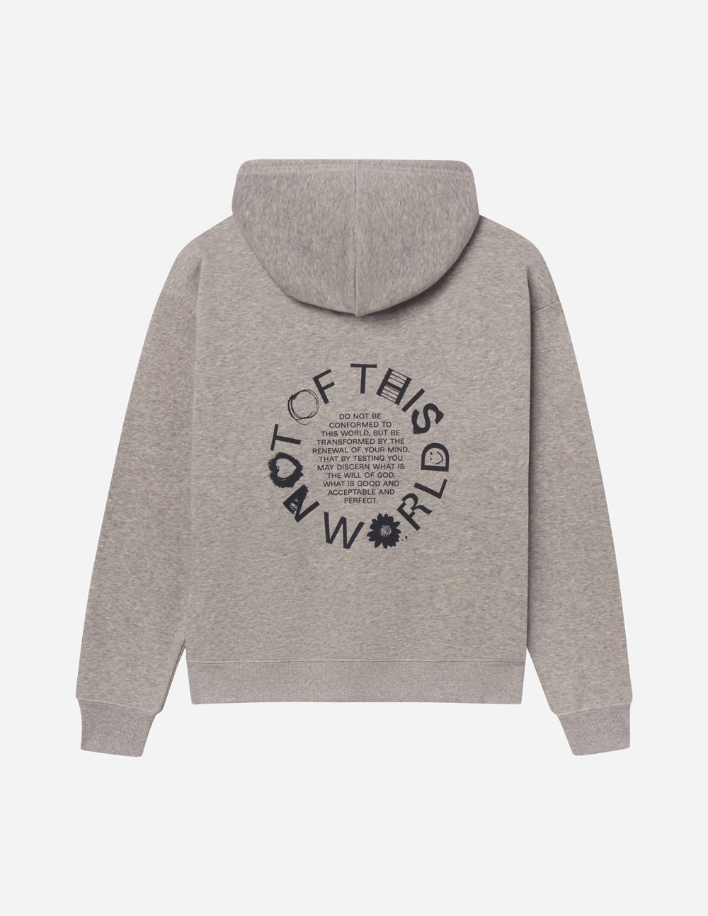 Not of This World Beige Unisex Hoodie – Christian Hoodie
