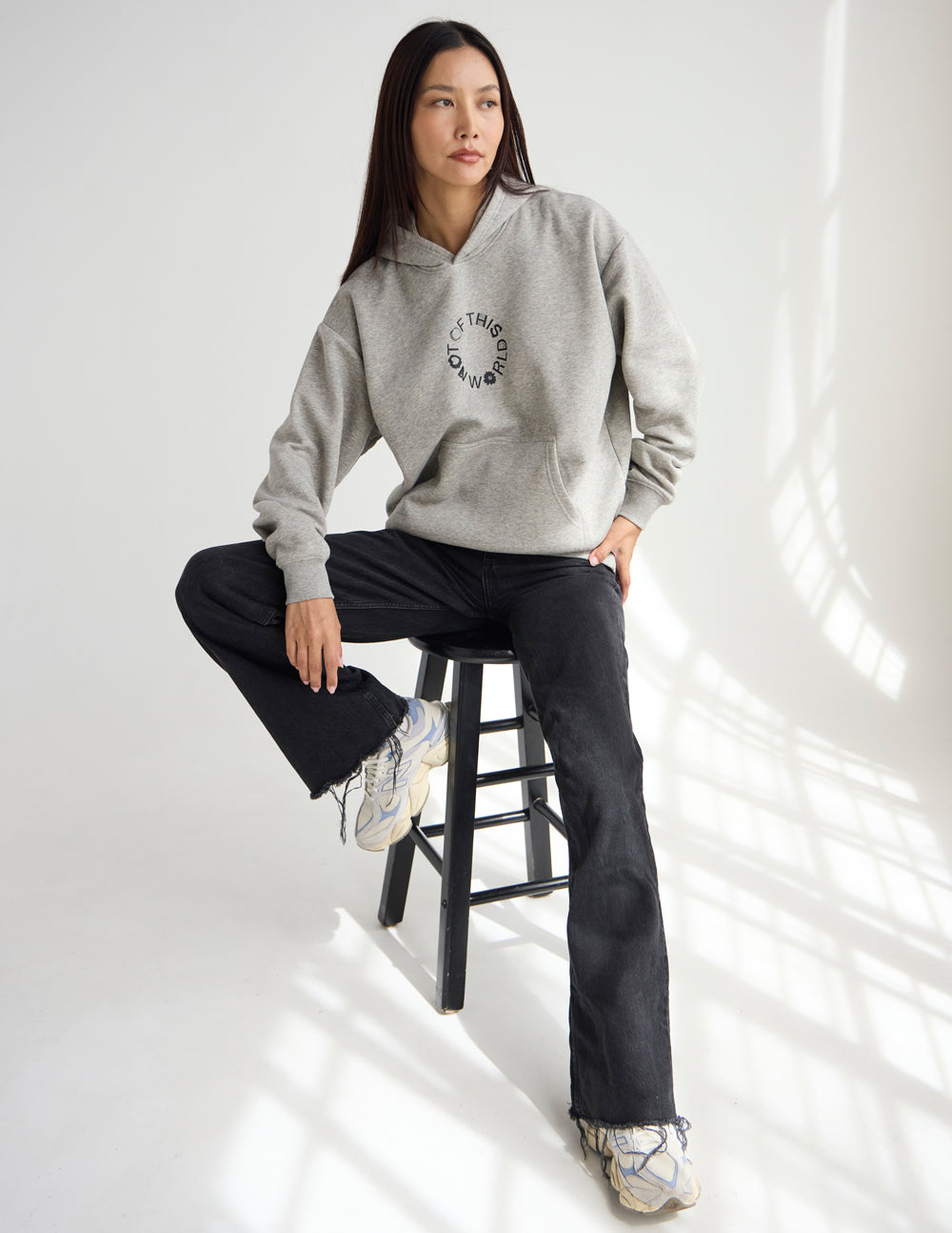 Not of This World Beige Unisex Hoodie – Christian Hoodie