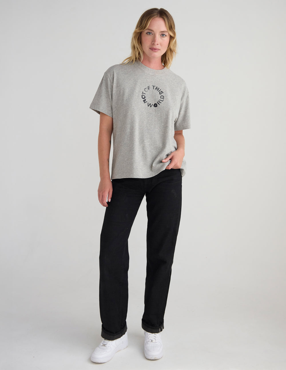 Not of This World Beige Unisex Tee – Christian T-Shirt