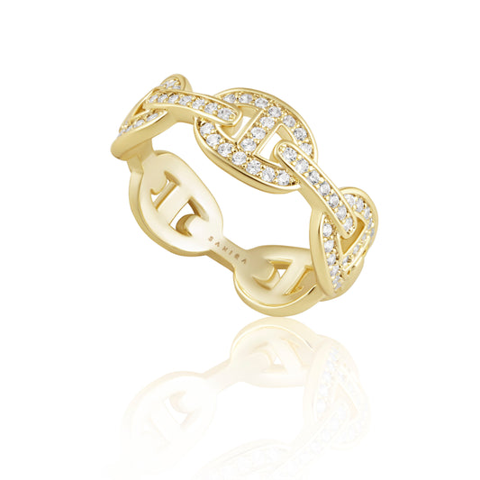 Olivia Chain Link Ring — Soul Flow Apparel