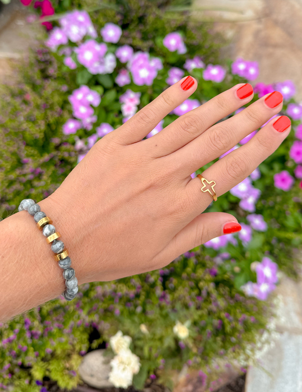 Open Cross Ring – Christian Ring
