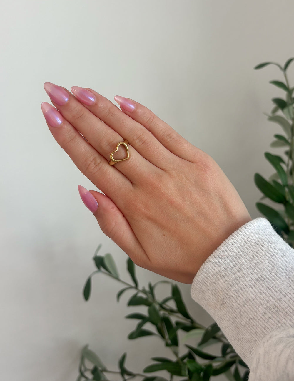 Open Heart Ring – Christian Ring