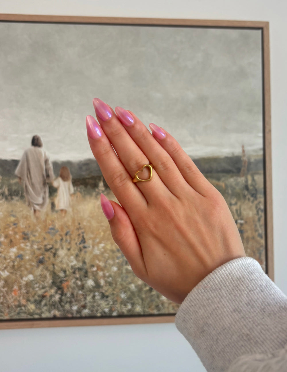 Open Heart Ring – Christian Ring