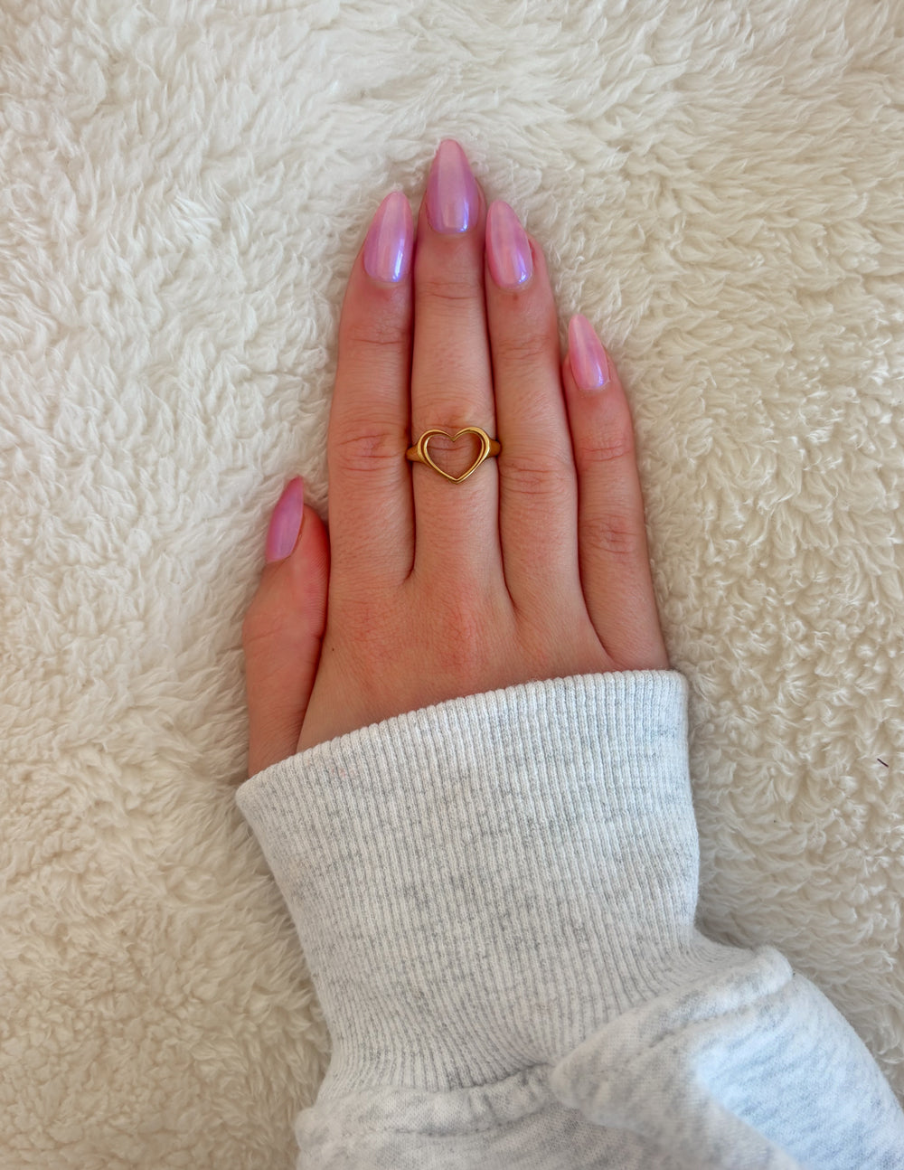 Open Heart Ring – Christian Ring