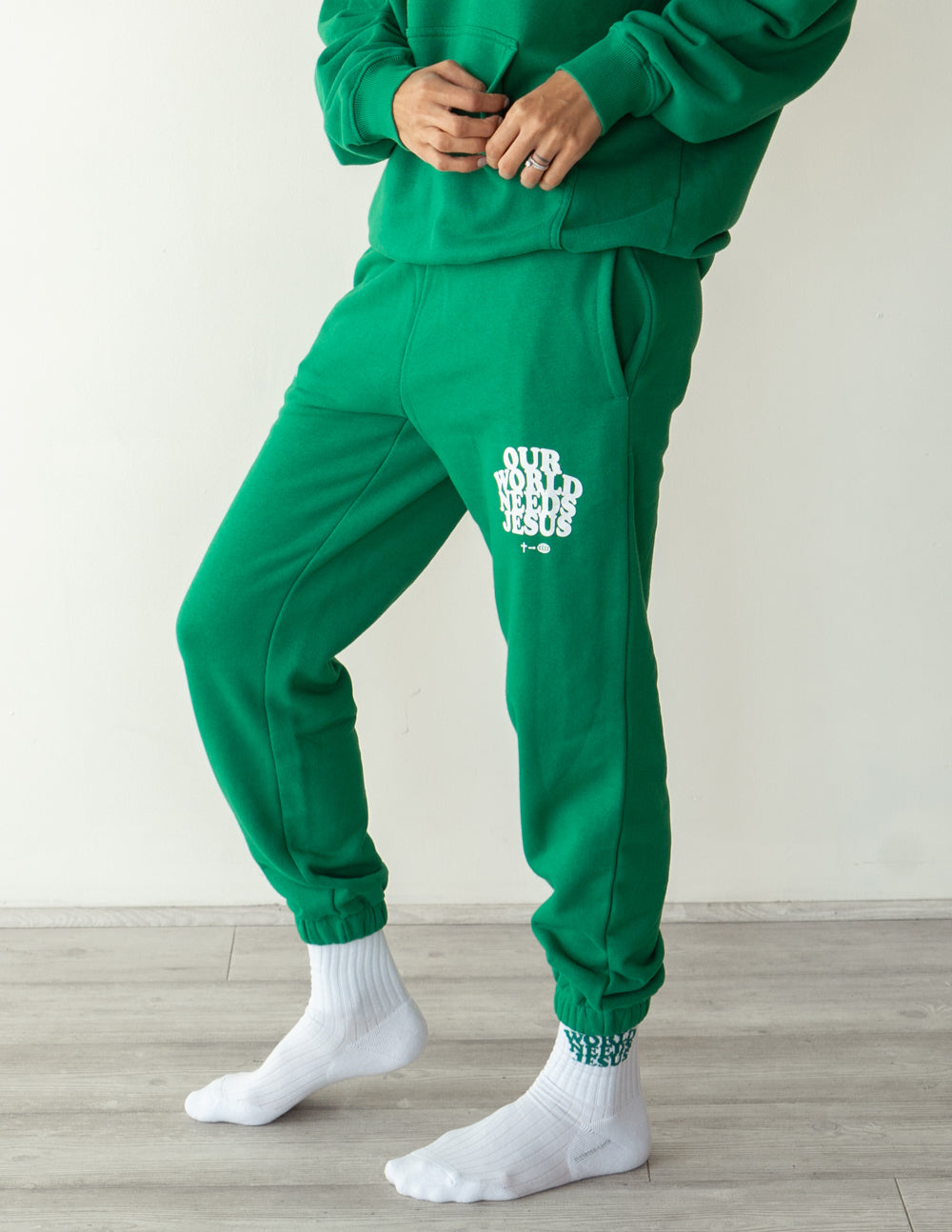Our World Needs Jesus Unisex Sweatpant – Christian Sweatpant