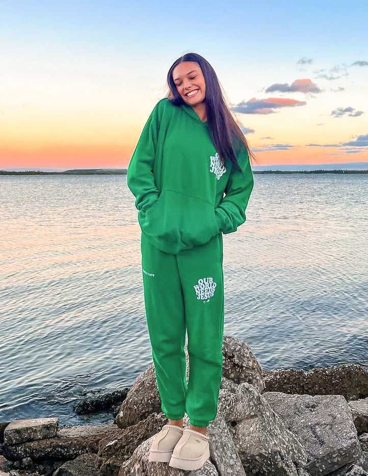 Our World Needs Jesus Unisex Sweatpant – Christian Sweatpant