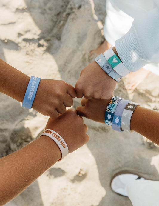 Pastel Kids Reversible Wristband Pack – Christian Kids Wristband