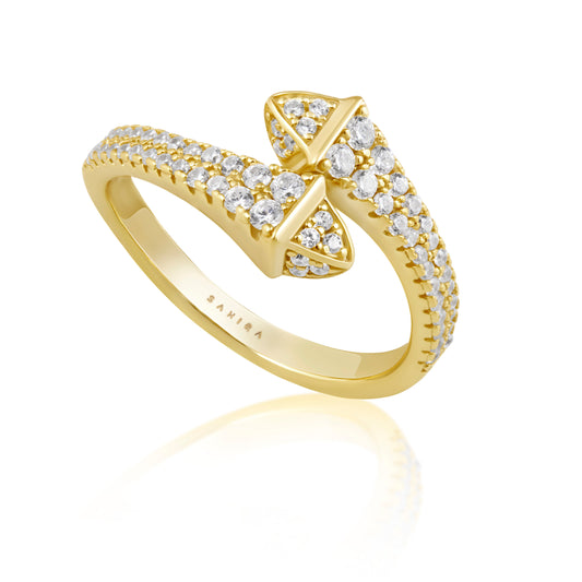 Pave Snake Ring — Soul Flow Apparel