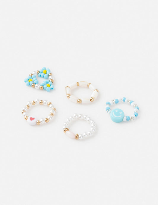 Peace Beaded Ring Set – Christian Ring