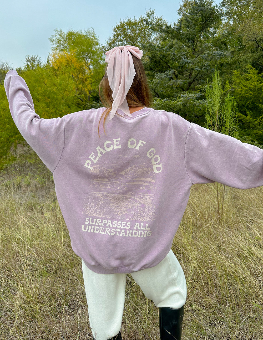 Peace of God Unisex Crewneck – Christian Crewneck