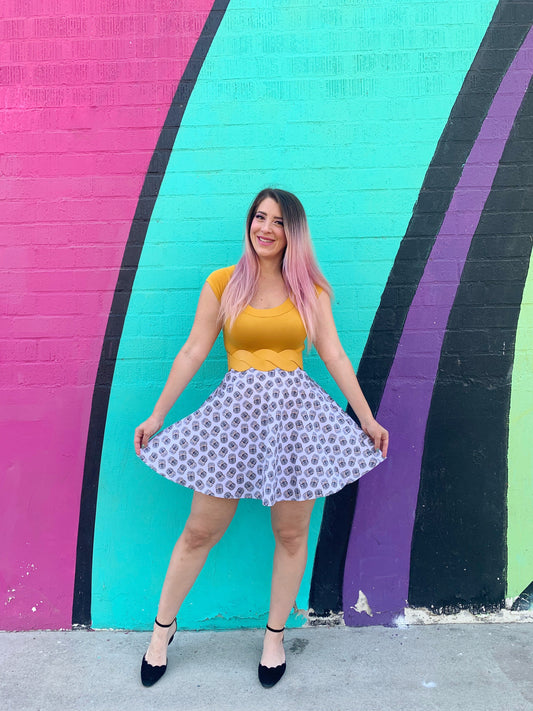 Hedgehog Skater Skirt — Soul Flow Apparel