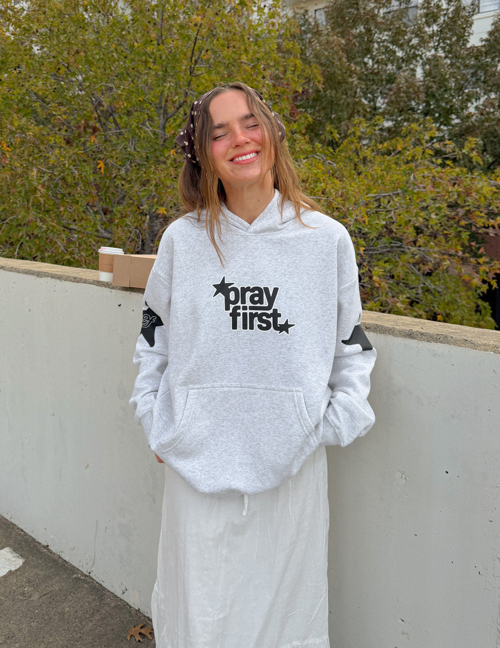 Pray First Unisex Hoodie – Christian Hoodie
