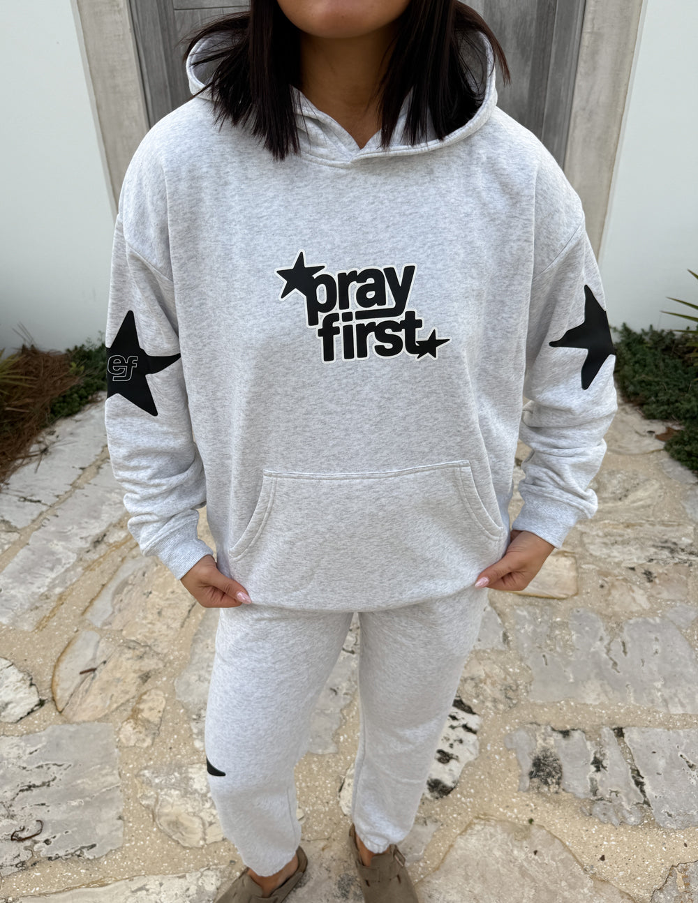 Pray First Unisex Hoodie – Christian Hoodie